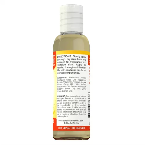 Miniatura 5 de Sundance Aceite líquido de vitamina E, 4 onzas líquidas
