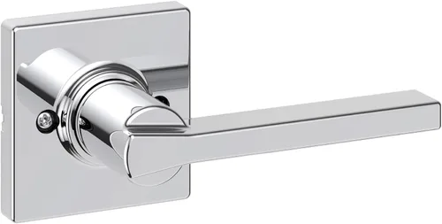 Miniatura 16 de Kwikset Casey - Manija de puerta de paso interior, palanca para puertas de armario y pasillo, manija reversible sin bloqueo, negro mate