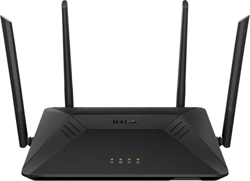 D-Link Enrutador WiFi, AC1750 Internet inalámbrico para transmisión en el hogar Gigabit y juegos, Smart Dual Band MU-MIMO Controles parentales QoS