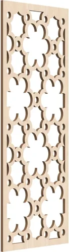 Miniatura 126 de Ekena Millwork WALW14X35X0250STGRO Southgate - Paneles de pared decorativos de madera con calado, 13 3/8 pulgadas de ancho x 34 3/8 pulgadas de rojo