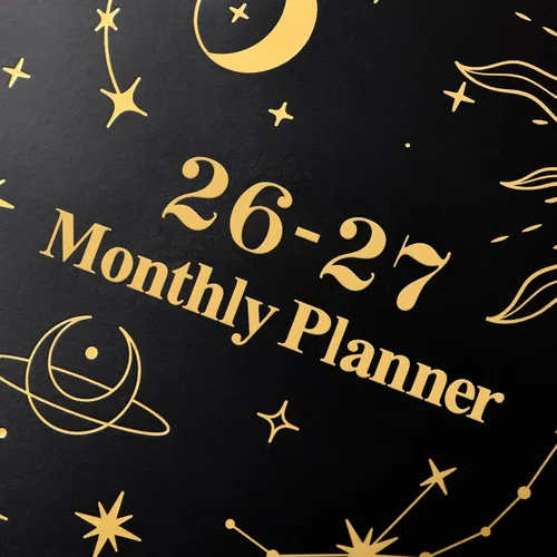Miniatura 8 de Planificador Mensual 2026-2027 - 9'' x 11'', Planificador de Calendario Mensual 2026-2027, ENE. 2026 - DIC. 2027, Calendario Grande de 2 Años