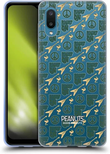 Miniatura 82 de Head Case Designs Funda de gel Woodstock 50th con licencia oficial de Peanuts Snoopy Guitar 1969 [protección de grado militar] compatible