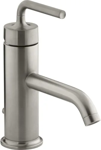 Miniatura 46 de KOHLER K-14408-4-2MB Purist - Grifo de lavabo de baño generalizado, 3 agujeros, manijas de palanca alta generalizadas y boquilla de cuello de cisne