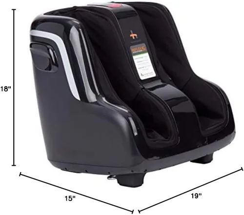 Miniatura 9 de Human Touch Reflex5s Masajeador de pie y pantorrilla para alivio del estrés y fascitis plantar + Relajación + Amasado y compresión para apoyo a