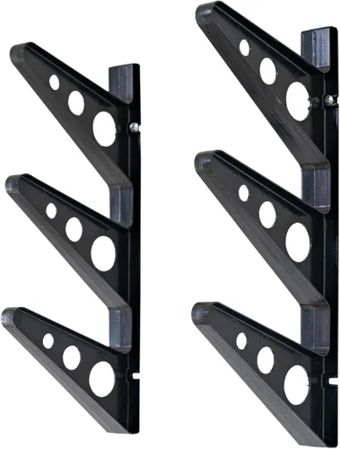 Miniatura 7 de StoreYourBoard Estante de pared Longboard, almacenamiento triple para Longboard