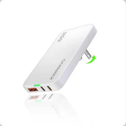 Miniatura 8 de Flat USB Wall Charger, 3 Ports Ultra-Slim Fast Wall Charger for Pixelbook, iPad Pro, iPhone 17/16/15/14 Black