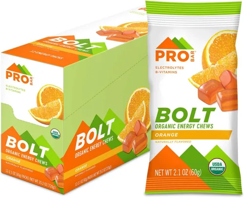 Miniatura 9 de PROBAR Bolt Energy - Paquete variado de gomitas deportivas veganas orgánicas con electrolitos y vitaminas B para correr y ciclismo, combustible