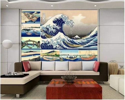 Miniatura 30 de wall26 - Mural adhesivo decorativo para pared (tamaño grande), WMR-WP-X-DD51-66x24x4