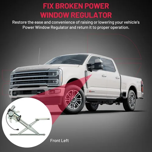 Miniatura 5 de BDFHYK 741-014 Regulador de ventana eléctrica con motor, delantero, lado del conductor, izquierdo, para Chevy Colorado 2004-2012 para GMC Canyon