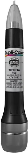 Miniatura 99 de Dupli-Color ANS0607 - Lápiz de pintura automotriz para retoque y reparación de rayones todo en 1 de coincidencia exacta. Color plata brillante