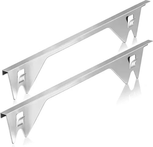Miniatura 8 de ItsNio Paquete de 2 cubiertas mejoradas de acero inoxidable 316 para huecos de estufa, longitud 23.4 pulgadas de ancho 0.78 pulgadas, relleno