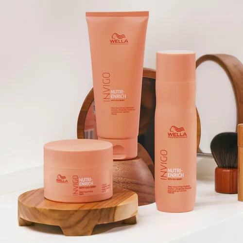 Miniatura 10 de Wella Professionals Invigo Nutri-Enrich Champú Nutrición Profunda Para Cabello Seco Y Dañado oz