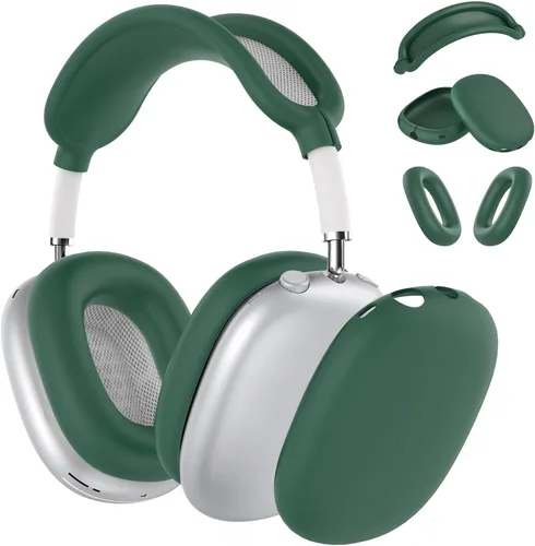 Miniatura 40 de Funda rígida para AirPods Max con modo de sueño, funda de transporte para auriculares con almohadillas de silicona para AirPods