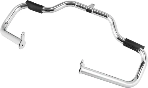 Miniatura 6 de Green-L Barra de choque de protección de motor de carretera cromada para Harley Touring Road King Street Electra Glide 2009-2024 Cromado