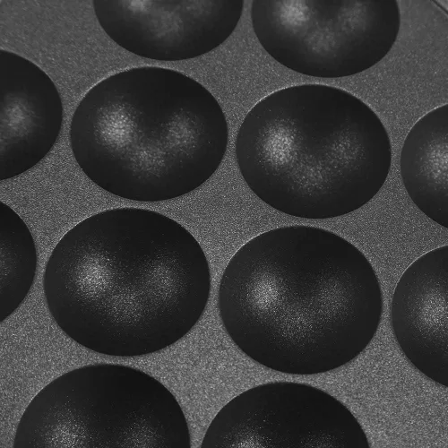Miniatura 8 de Takoyaki - Sartén para parrilla, 12 agujeros de aluminio antiadherente Takoyaki Maker 12 pulpos rellenos para panqueques horneados, herramientas