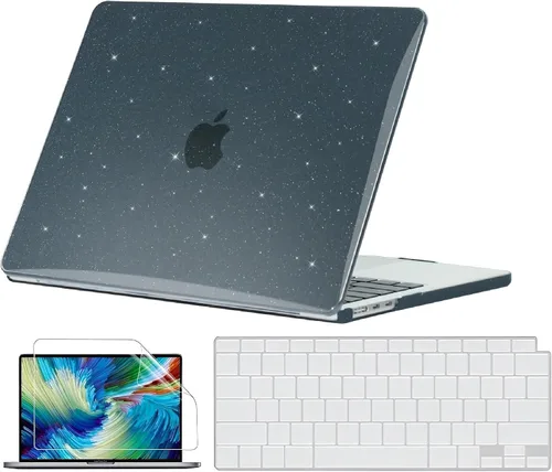 Miniatura 35 de GVTECH Funda para MacBook Air de 13 pulgadas (2010-2017) A1369 A1466 carcasa rígida de plástico, carcasa negra
