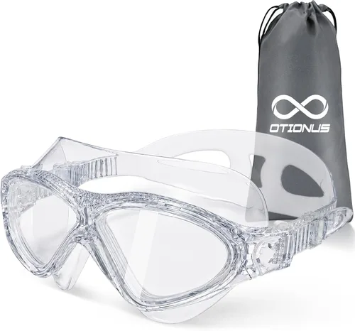 Gafas de natación para adultos, gafas de natación de silicona líquida antivaho para hombres y mujeres con visión clara de 180° y antiniebla/UV