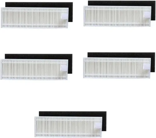 Miniatura 4 de Filtro HEPA de paño de fregona compatible con Tefal Rowenta X-Plorer Serie 95 RG7975WH RG7987WH Kit de piezas de repuesto para aspiradora robótica