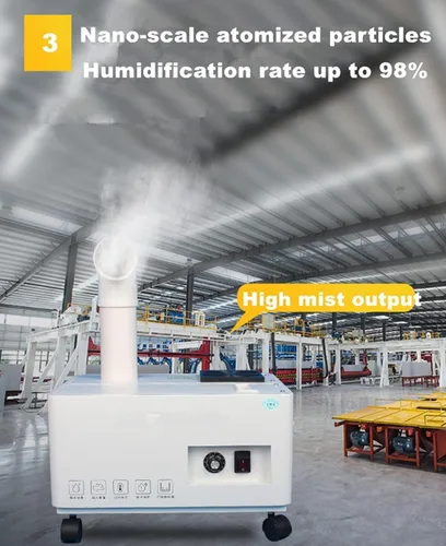 Miniatura 3 de Humidificador industrial 169.1 fl oz/h Salida de niebla para grandes espacios - Uso comercial en fábrica, taller - llenado automático de agua