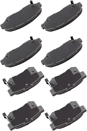 Miniatura 34 de CCIyu Juego de pastillas de freno de cerámica delanteras y traseras D882/D883 para Buick Rainier (2004-2005), Chevrolet SSR (2003-2005), Chevrolet