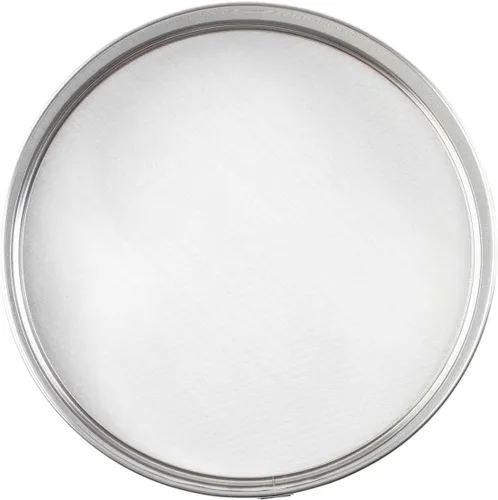 Miniatura 6 de Tablecraft Colador de malla fina, 8 pulgadas, redondo, duradero, de acero inoxidable, tamizado, colado y polvo, agarre cómodo, hornear, herramienta