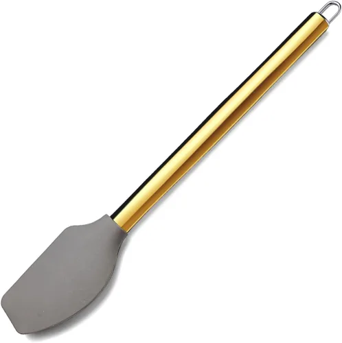 Miniatura 14 de Berglander - Juego de utensilios de cocina dorados, 38 piezas antiadherentes de silicona, espátula con soporte para utensilios de acero inoxidable