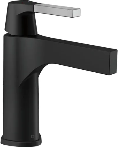 Miniatura 6 de Delta Faucet Zura Grifo de baño de un solo orificio níquel cepillado, grifo de baño de una sola manija, tecnología de sello de diamante, ensamblaje