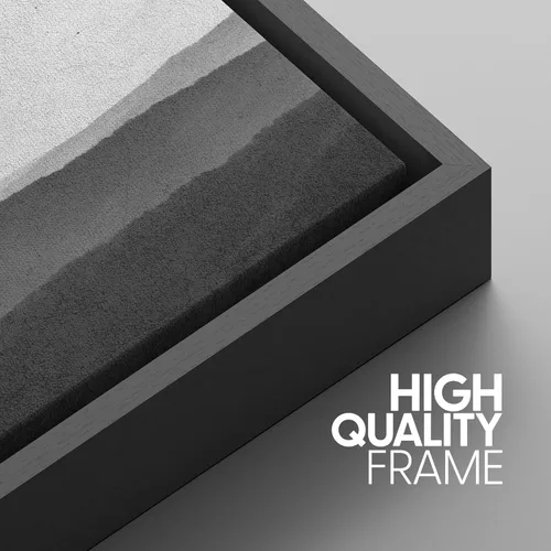 Miniatura 185 de SIGNWIN Lienzo enmarcado para pared, arte con pinceladas de flujo neutro en tonos beige abstractos, ilustraciones, arte moderno, decorativo