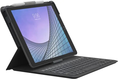 Miniatura 2 de ZAGG - Messenger Folio 2 - Teclado y funda para tablet iPad de 10,2 pulgadas, iPad/Air 3 de 10,5 pulgadas