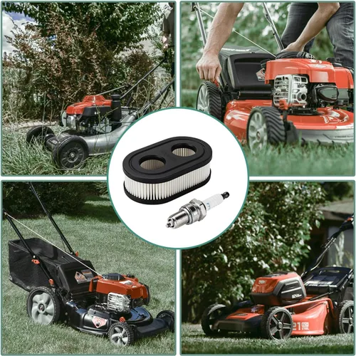 Miniatura 6 de 593260 Bujía de filtro de aire compatible con Troy-Bilt TB110 TB115 TB200 TB230 TB330 TB370 Filtro de aire para cortacésped 798452 334404、4247 5432K