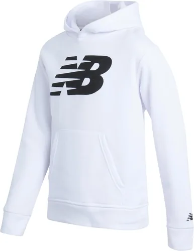 Miniatura 3 de New Balance Conjunto deportivo para niños, camiseta de manga corta de 3 piezas, sudadera de forro polar con capucha y pantalones deportivos (8-12)
