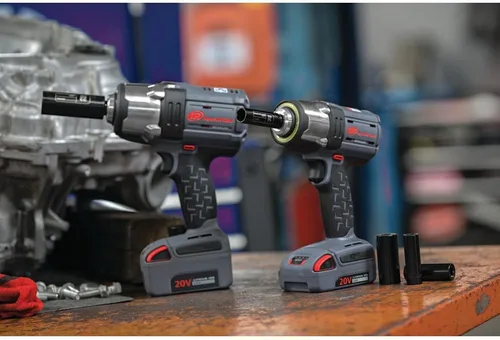 Miniatura 8 de Ingersoll Rand W5133-K22 - Llave de impacto inalámbrica IQV20 de 3/8 pulgadas y kit de batería con motor sin escobillas, luz LED de 360 grados, par