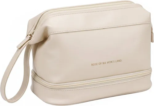 Miniatura 7 de Pocmimut - Bolsa de maquillaje para mujer, neceser grande y de viaje. Para guardar objetos de aseo, maquillaje, peines, cepillos, etc., D-verde