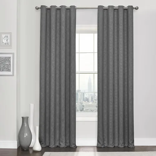 Miniatura 7 de Eclipse Kingston - Cortinas opacas para dormitorio, 52 x 63 pulgadas, oscurecimiento con aislamiento, panel individual con ojales en la parte
