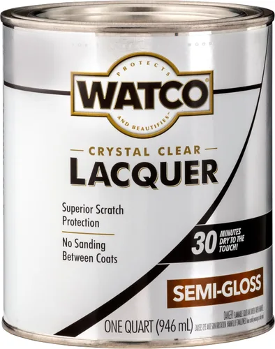 Miniatura 12 de Watco 333690 Acabado de madera transparente lacado, galón, transparente mate