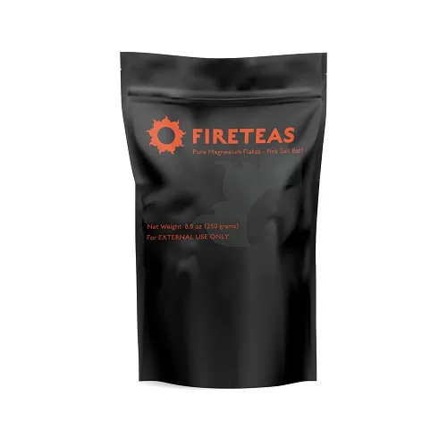 Miniatura 4 de FIRETEAS - Terapia de baño de escamas de magnesio puro, sal rosa del Himalaya, remojo natural para relajación y sueño