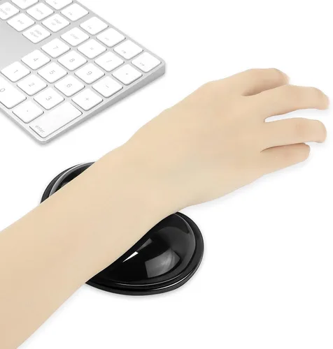 Miniatura 7 de Almohadilla suave para reposamuñecas, cómoda y fresca, cojín ergonómico de gel de silicona de tamaño pequeño, almohadilla de apoyo para aliviar