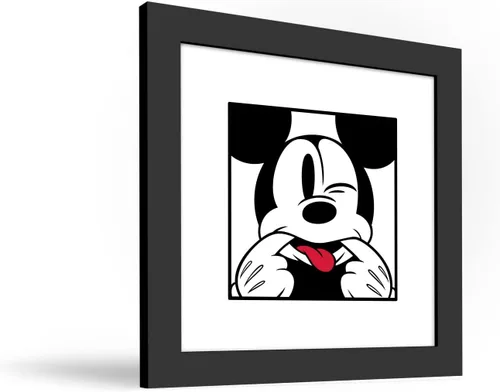 Miniatura 2 de Trends International Gallery Pops Disney Mickey Mouse - Mickey Expressions - Póster de pared de cara divertida, 12 x 12 pulgadas, versión enmarcada