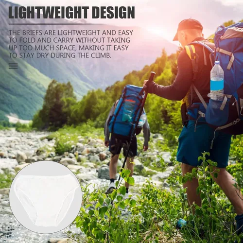 Miniatura 5 de GYOTUU Ropa interior desechable para hombre, 10 piezas, ropa interior de algodón para viajes, fitness