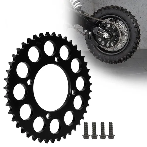 Miniatura 7 de RUTU Piñón de Cadena 420 Piñón Trasero 35 Dientes 76mm para Motocicletas Chinas de 50 70 90 110 125 140cc 150 160 170 Cc Apollo RFZ CRF50 XR50 SDG