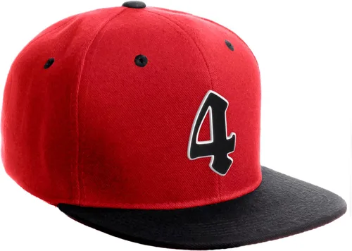 Miniatura 1236 de Daxton Gorra clásica con visera de billete plano con letras del alfabeto inglés antiguo de la A a la Z