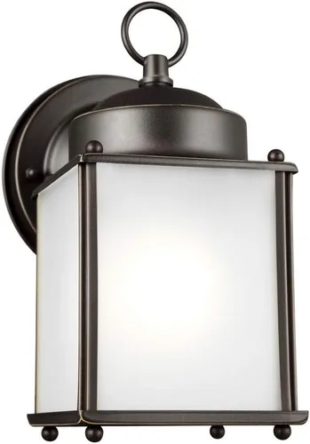 Miniatura 2 de Sea Gull Lighting Generation 8592001-71 - Farol de pared tradicional para exteriores de Seagull-New Castle Collection, acabado oscuro, bronce antiguo