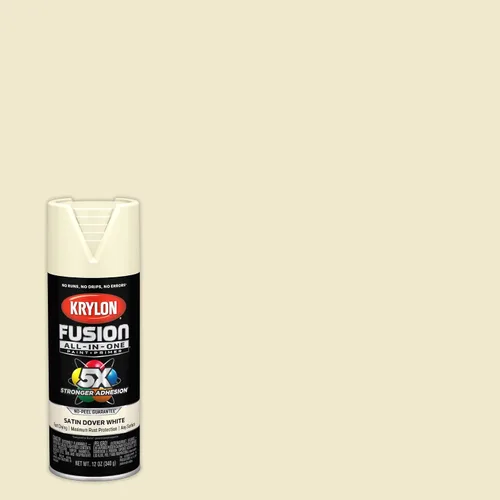 Miniatura 157 de Krylon Fusion - Pintura en aerosol adhesiva todo en uno para uso en interiores y exteriores, 12 onzas, aluminio