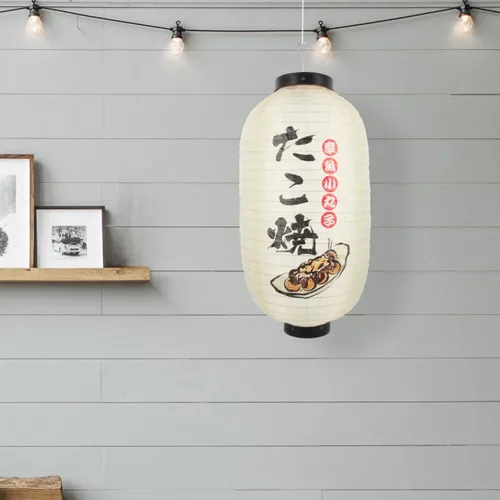 Miniatura 9 de Homoyoyo Farol japonés colgante faroles japoneses para exteriores, decoración japonesa para exteriores, sushi chochin, farol decorativo, pantalla