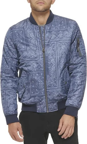 Miniatura 19 de Levi's MA-1 Flight chamarra satinada sin relleno para hombre