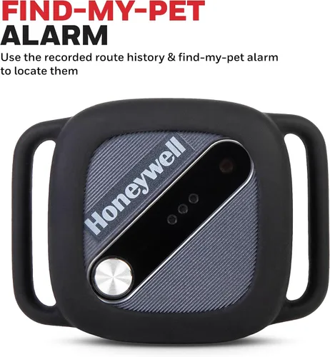 Miniatura 4 de Honeywell Rastreador de actividad para mascotas con GPS para perros, azul - Usa tu collar o incluye talla única, para todos los cuello, geo-cercado