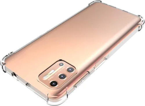Miniatura 4 de USTIYA Funda para Motorola G9 Plus Clear TPU Moto G9+Cuatro Esquinas Cubierta Protectora Transparente Suave Funda