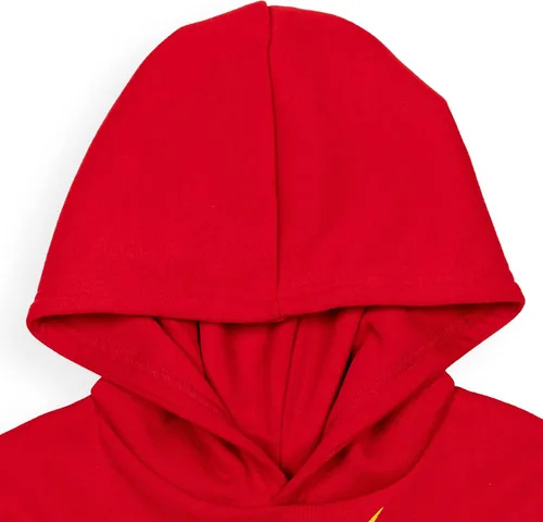 Miniatura 2 de DC Comics Justice League Superman Batman The Flash - Sudadera con capucha de forro polar para niños pequeños a grandes