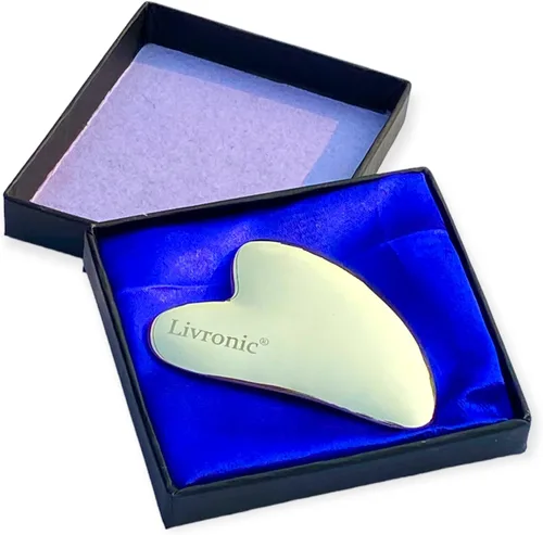 Miniatura 3 de Livronic Bronze Kansa Gua Sha Guasha Herramienta de masaje para terapia de tejidos blandos Masaje tendinoso Raspado Alivio del dolor muscular