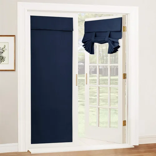 Miniatura 41 de RYB HOME 2 Paneles Cubierta de Ventana de Puerta de Aula, Persianas Opacas para Ventanas y Puertas de Aula Cubierta Persianas de Confinamiento